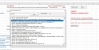 Окно поиска в информационной системе